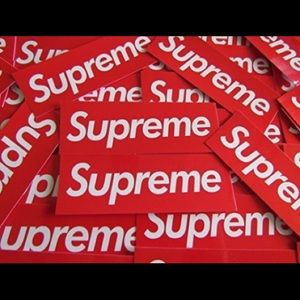 Supreme Stickers